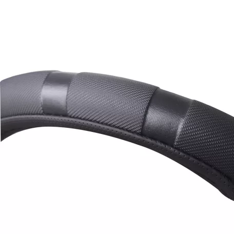 Volánvédő 37-39 cm, fekete, bordázott - 91639