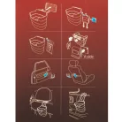 Autós sült krumpli és szósztartó I. - akasztható - 91677