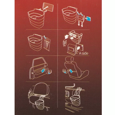 Autós sült krumpli és szósztartó I. - akasztható - 91677