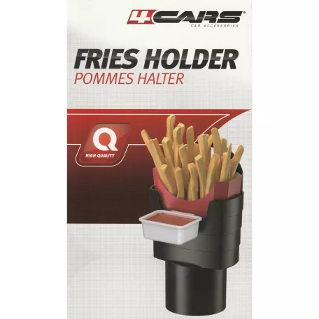 Autós sült krumpli és szósztartó II. - pohártartóba - 91684