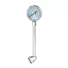 Légnyomásmérő, fém, tgk. 15 BAR - 91714