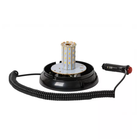 Villogó figyelmeztető jelzőfény 12-24V E-jel, mágneses, 40 LED - 91806