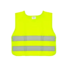 Fényvisszaverő mellény, gyerek méret, sárga EN471