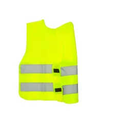 Fényvisszaverő mellény, gyerek méret, sárga EN471