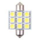 Izzó 9LED 12V FESTOON 5050SMD T11x36 mm, 2 db - 92490