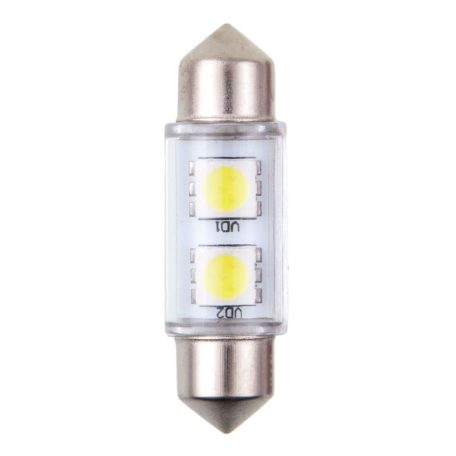 Izzó 2LED 12V FESTOON SMD T11x36 mm, 2 db - 92506