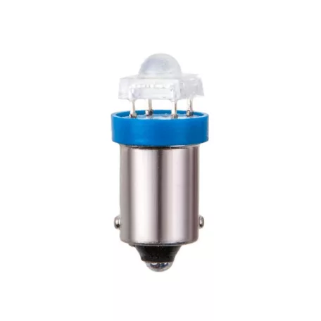 Izzó 1LED 12V BA9S kék, 2 db - 92674
