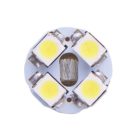 Izzó 4LED 12V T10, 2 db - 92773