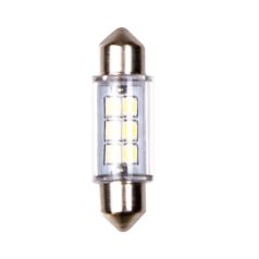 Izzó 6LED 12V SV8,5 36 mm, szoffita, 2 db - 92803