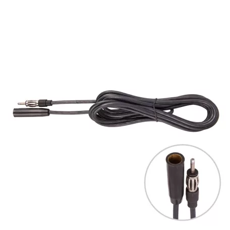 Antennakábel hosszabbító, 3 m, DIN aljzat, DIN dugó - 93275