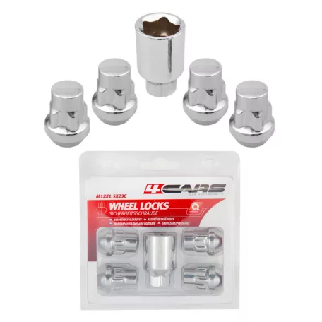 Biztonsági kerékőr szett 12x1,5x 23C anya - 93923