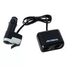 Szivargyújtó elosztó 2x12-24V, 1xUSB 5V/500 mA - 94142