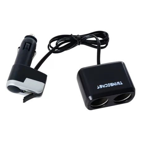 Szivargyújtó elosztó 2x12-24V, 1xUSB 5V/500 mA - 94142