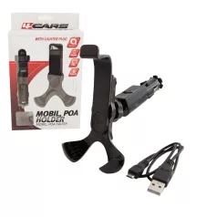   Telefontartó, USB töltővel, 4-4,9" készülékhez - 94494