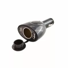 Szivargyújtós töltő 12-24V, 3 aljzat - 94517