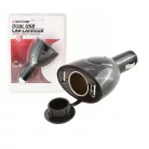 Szivargyújtós töltő 12-24V, 3 aljzat - 94517