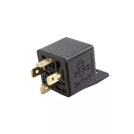 Relé 12V, 30A, 4 lábú, füles - 94593