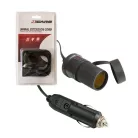 Szivargyújtó hosszabbító, 12-24V, 4 m - 94838