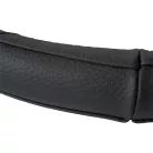 Volánvédő 37-39 cm, BŐR, fekete - 95033