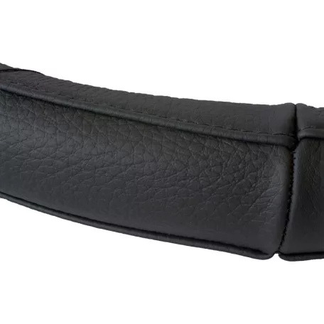 Volánvédő 37-39 cm, BŐR, fekete - 95033
