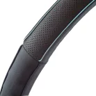 Volánvédő 37-39 cm, BŐR, fekete - 95040