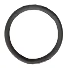 Volánvédő 37-39 cm, BŐR, szürke - 95064