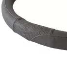 Volánvédő 37-39 cm, BŐR, szürke - 95064