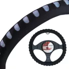Volánvédő 37-39 cm, szivacsos, fekete-szürke - 95200