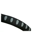 Volánvédő 37-39 cm, szivacsos, fekete-szürke - 95200