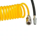 Kompresszor fémházas 12V, LED lámpa, spirál tömlő - 95491