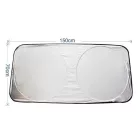 Napfényvédő szélvédőre 150x70 cm - 95965