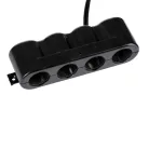 Szivargyújtó elosztó 4-es 12-24V 5A - 96122