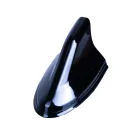 Cápauszony tetőantenna erősítővel, fekete - 96511