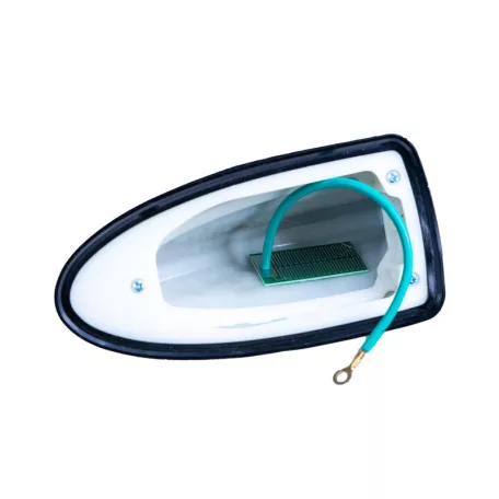 Cápauszony tetőantenna erősítővel, fekete - 96511