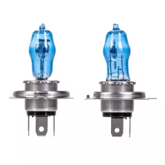   Izzó H4 12V 60/55W Xenon hatású Super White 2 db, E-jeles - 96887