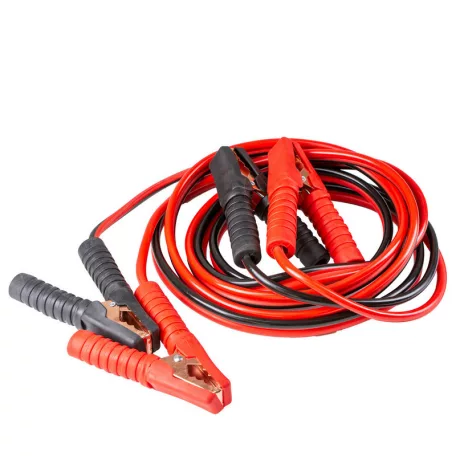 Indítókábel 400A 2,5 m, 5 mm2, szigetelt csipeszek - 97228