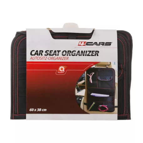 Tároló táska háttámlára, tálcával 60x38 cm - 97846