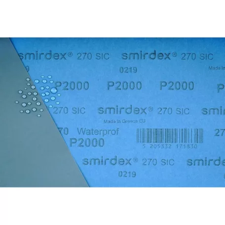 Csiszolópapír, vizes Smirdex 270 P100