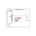 1 lakásos audio kaputelefon szett