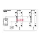 2 lakásos audio kaputelefon szett