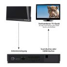 ANTENNA 9 LTE aktív DVB-T beltéri antenna Fekete