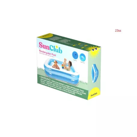 Jilong Sunclub 51257 felfújható gyerekmedence, 440 literes, 200 x 150 x 50 cm, 6 éves kortól