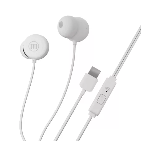 Maxell vezetékes fülhallgató - fehér - USB-C (INBAX)
