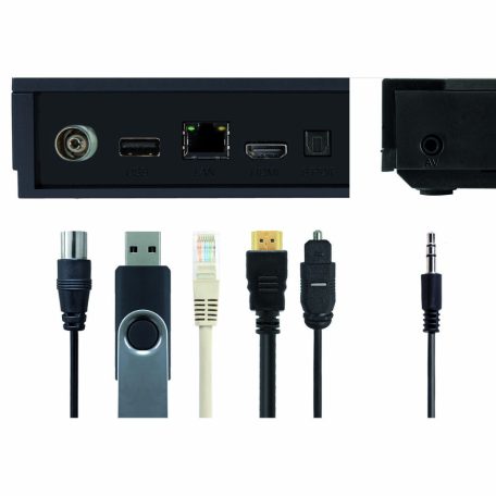 digiHD TT 6 IR Kisméretű DTT 2 HD set-top-box 3 hónapos freenettel együtt