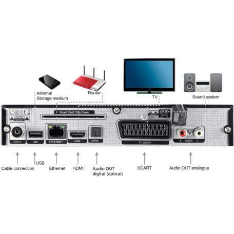 DIGISTAR C HD DVB-C HDTV vevőegység