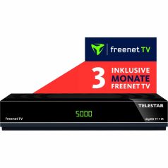   digiHD TT 7 IR kompakt DVB-T2/DVB-C HDTV vevőegység 3 hónap freenet-elosztással együtt
