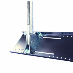   DSH 1200-50S tetőszarufa konzol horganyzott 48 mm-es acél árboc 120 cm-es horganyzott 48 mm-es acél árboccal.