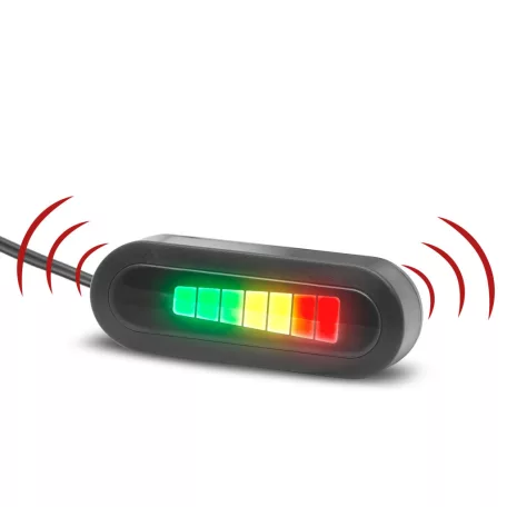 Rejtett EMR tolatószalag kijelzővel - 220 cm