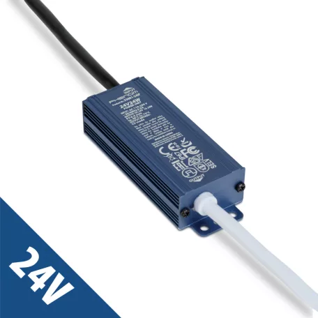 Hálózati stabilizált tápegység - 24V DC - 24W, 1A - IP67