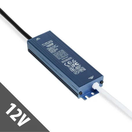 Hálózati stabilizált tápegység - 12V DC - 60W, 5A - IP67